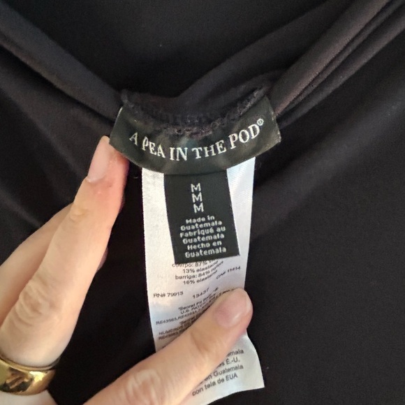 A pea in the pod maternity leggings black medium - Picture 3 of 4